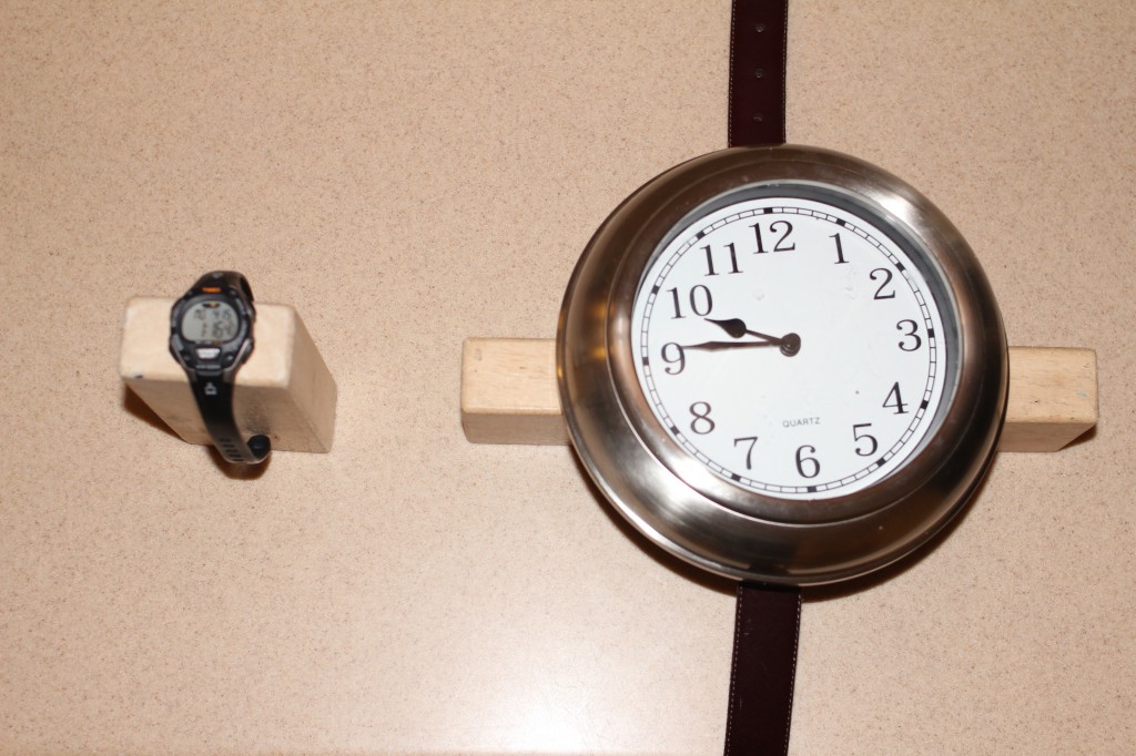 Left: Timex; Right: future